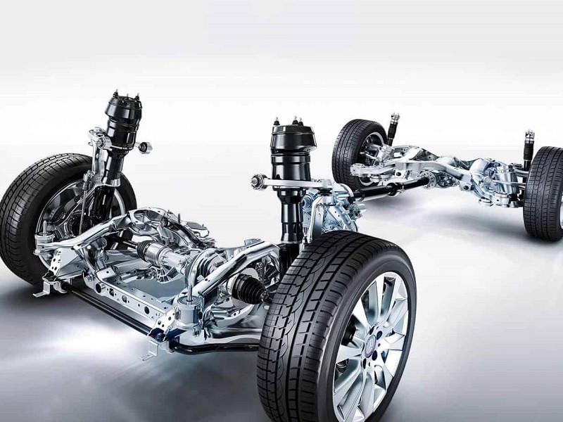 Hệ thống treo độc lập bao gồm các bánh xe hoạt động riêng lẻ và gắn với thân xe