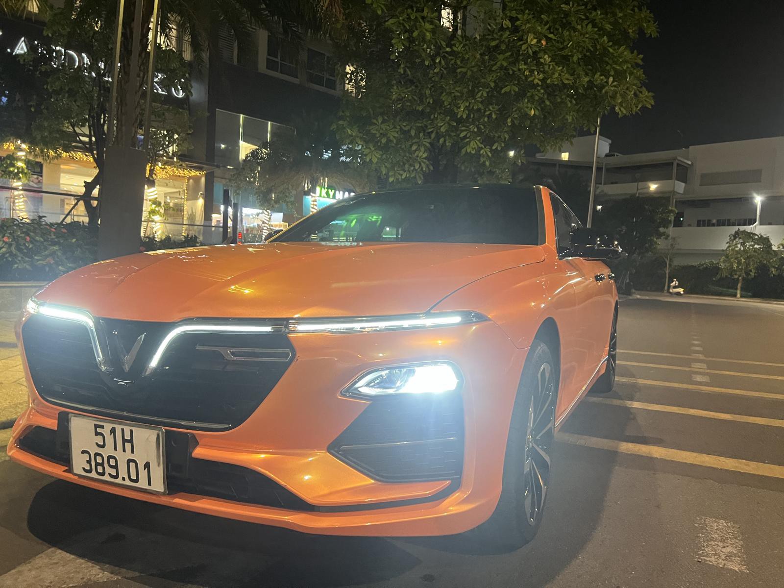 Jonway Englong LuxA 2.0 Cao cấp  2019 - Vinfat Lux A 2.0 Bản cao cấp nhất Mua T12/2020 màu đỏ cam xe đẹp như mới 