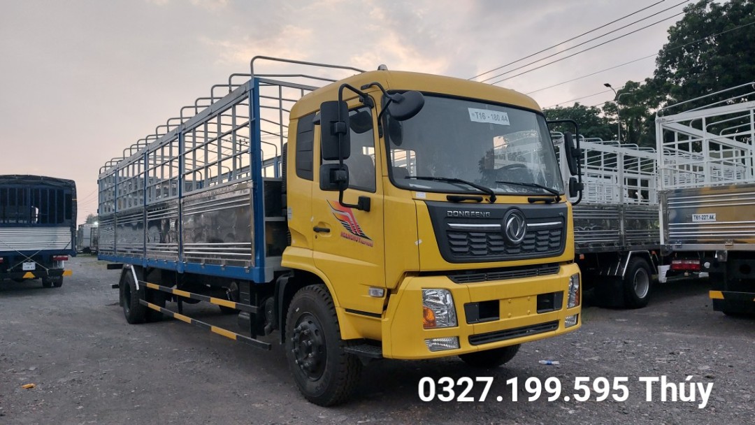 Bán Ô tô tải Dongfeng Hoàng Huy thùng bạt trả góp 9m5 giao ngay