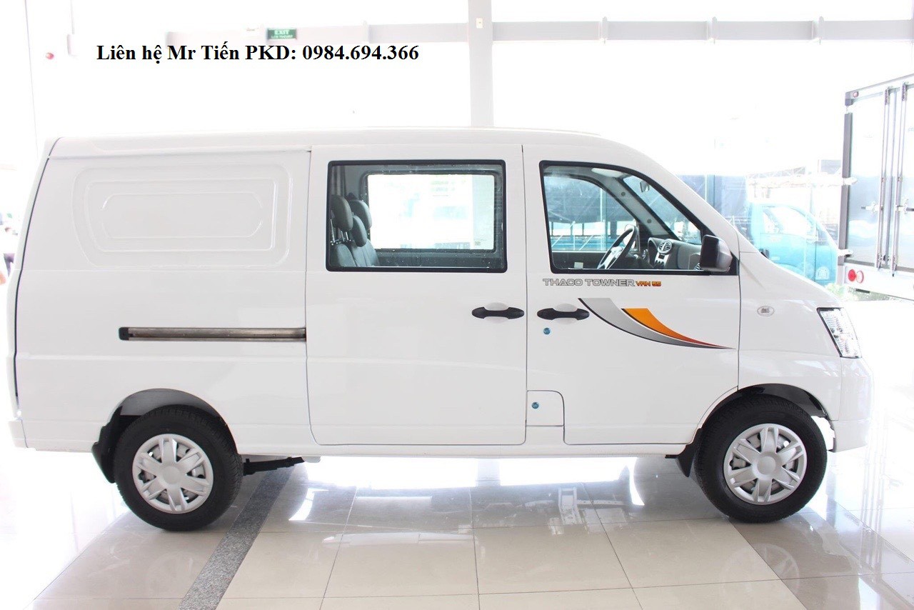 Bán xe tải Thaco Van 2 chỗ tải 945kg chạy phố cấm trả góp từ 80tr lãi suất tốt 