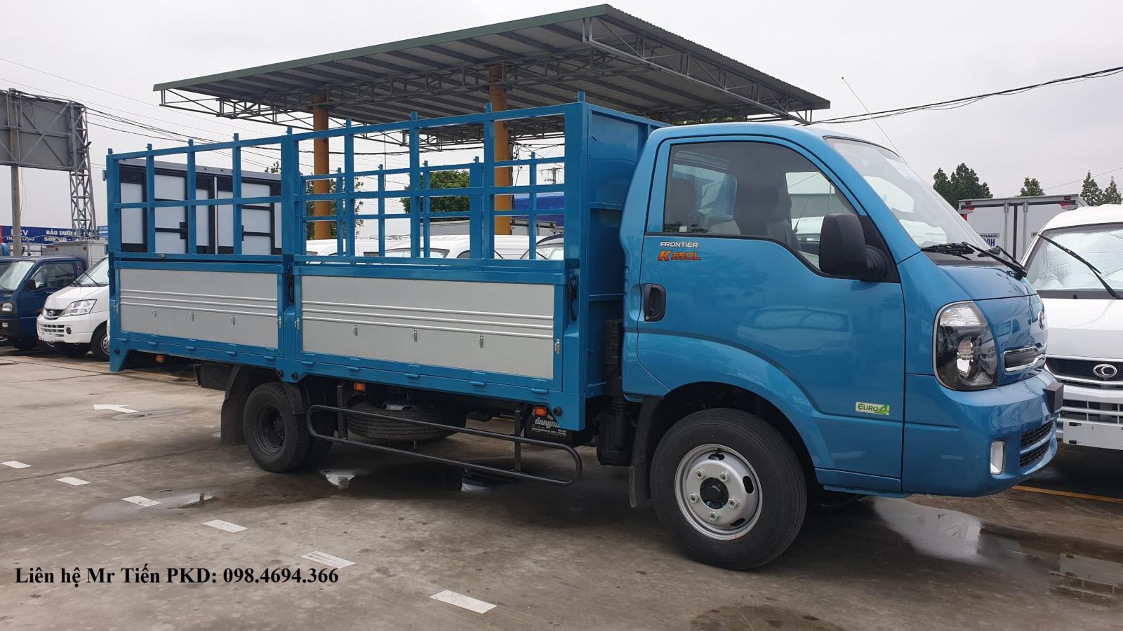 Bán xe tải KIA K250L thùng dài 4.5m tải 2.4 tấn giá tốt, đóng các loại thùng, hỗ trợ trả góp, 