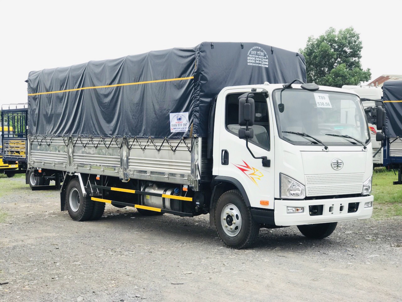 bán xe tải faw tiger 8 tấn thùng 6m2 đời 2022 phiên bản cải tiến của faw ga cơ 8 tấn