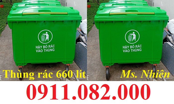  Nơi cung cấp sỉ lẻ thùng rác 120L 240L giá rẻ- Thùng rác chất lượng giá thấp- lh 0911082000