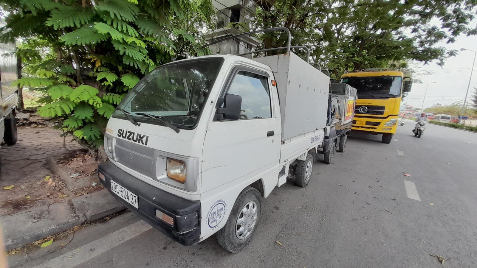 Bán xe tải Suzuki 5 tạ cũ thùng bạt đời 2009 tại Hải Phòng lh 090.605.3322