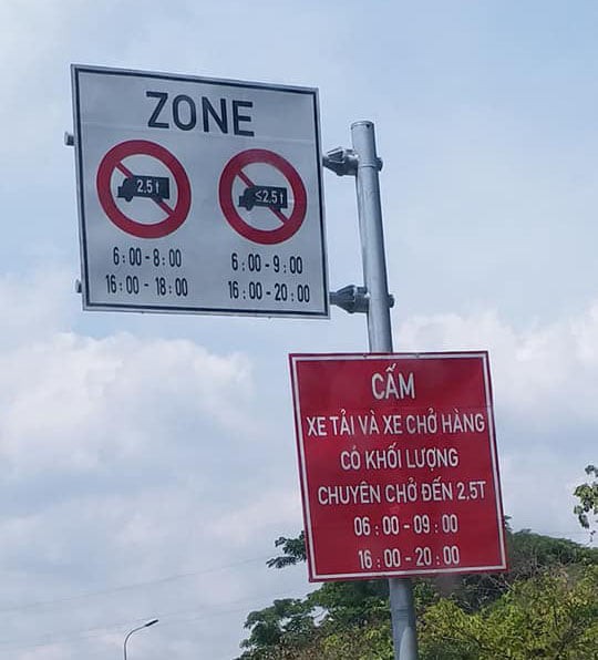biển báo cấm giao thông đường bộ