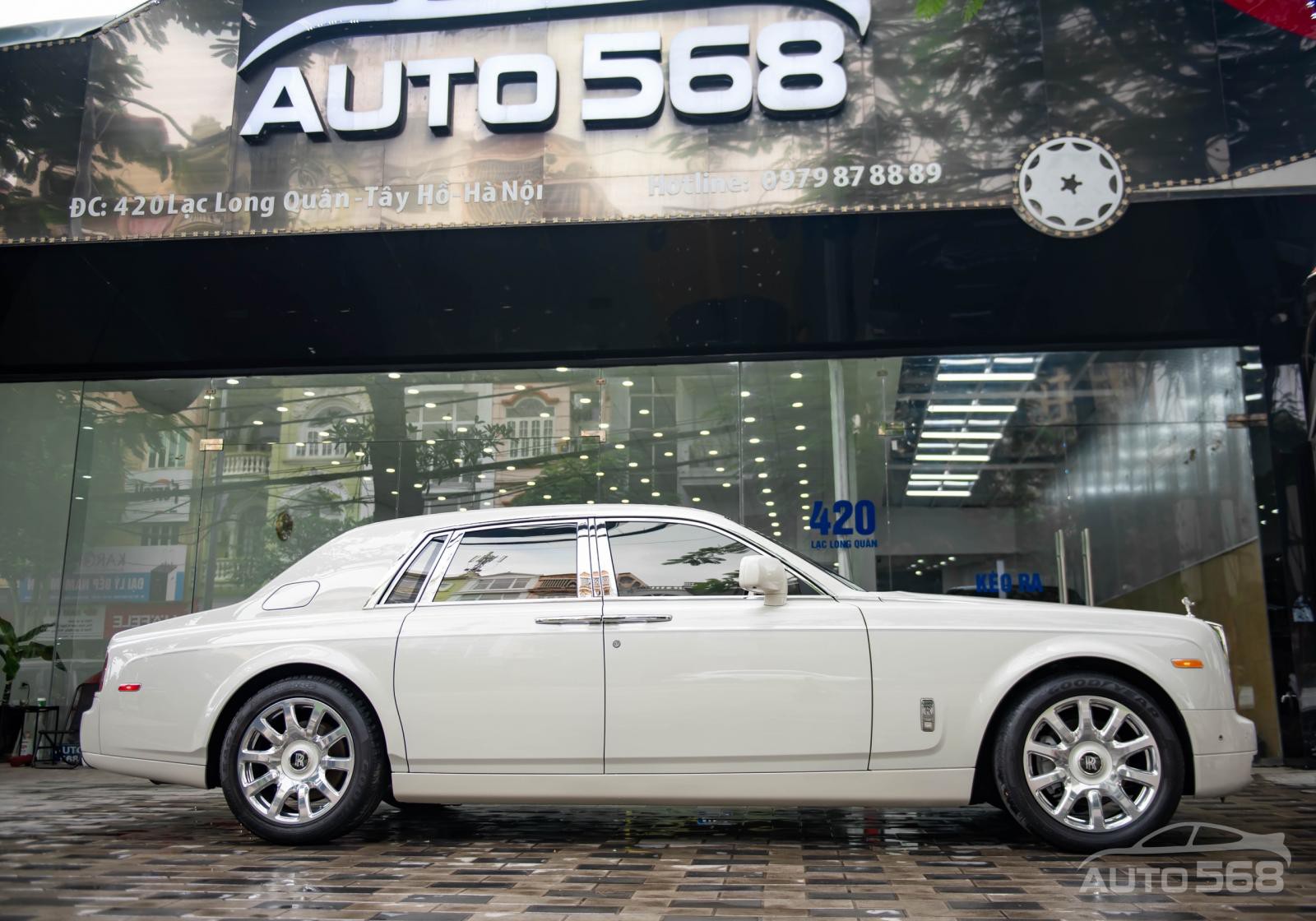 Rolls-Royce Phantom VII 2014 - Bán xe Rolls-Royce Phantom VII 2014, màu trắng, nhập khẩu nguyên chiếc Mỹ, siêu siêu mới, biển VIP