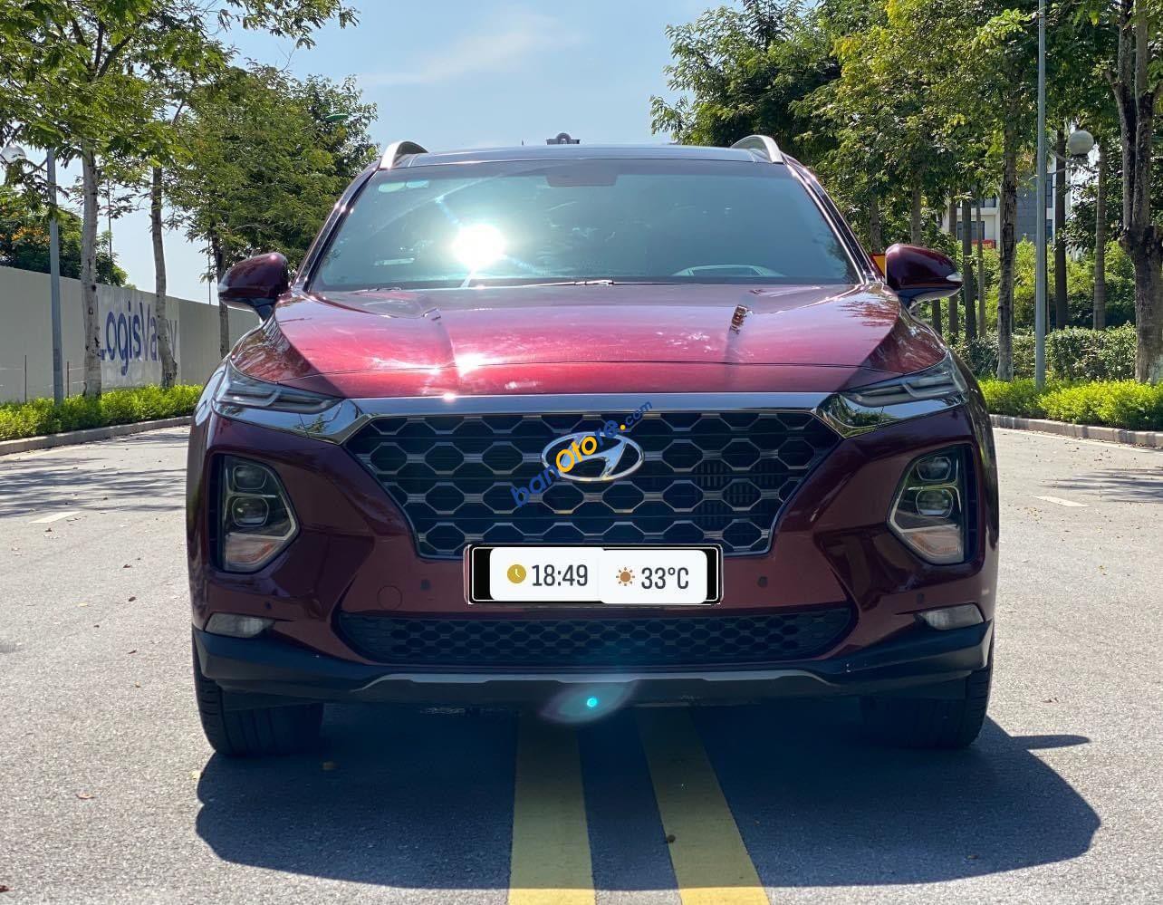 Hyundai Santa Fe 2020 - Xe màu đỏ