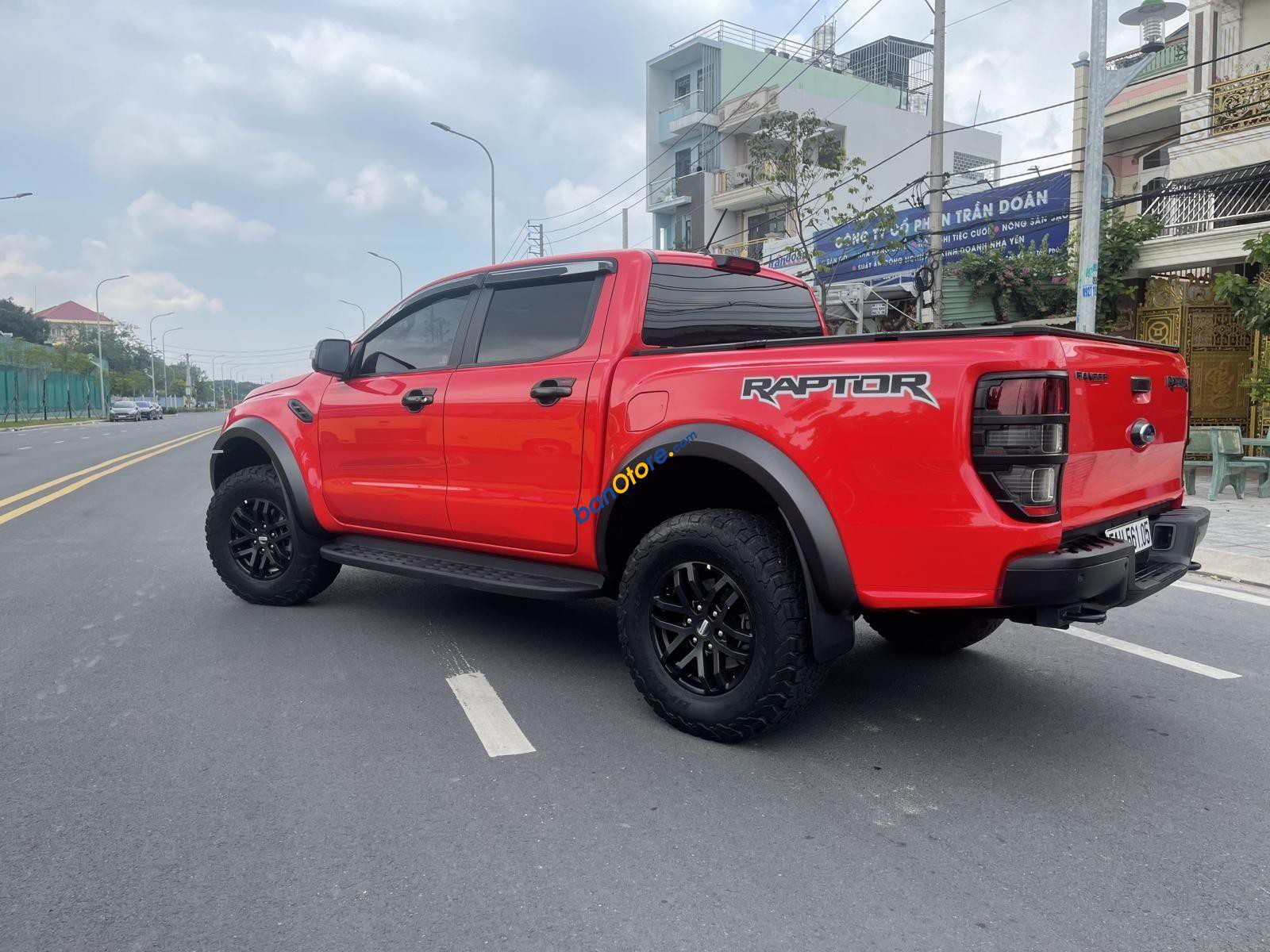 Ford Ranger Raptor 2019 - Màu đỏ, biển SG không niên hạn, chạy lướt, bảo hành