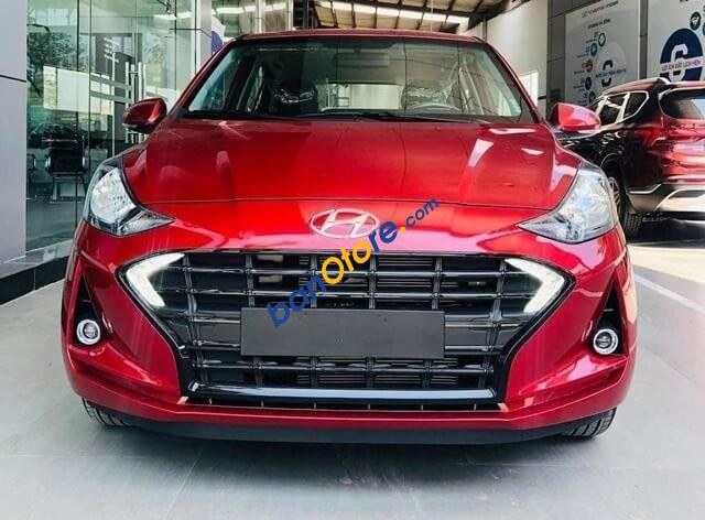 Hyundai Grand i10 2022 - Sẵn xe - Tặng full phụ kiện - Xe màu đỏ