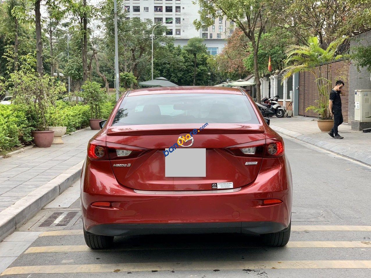 Mazda 3 2017 - Bản Facelift, màu đỏ, biển HN