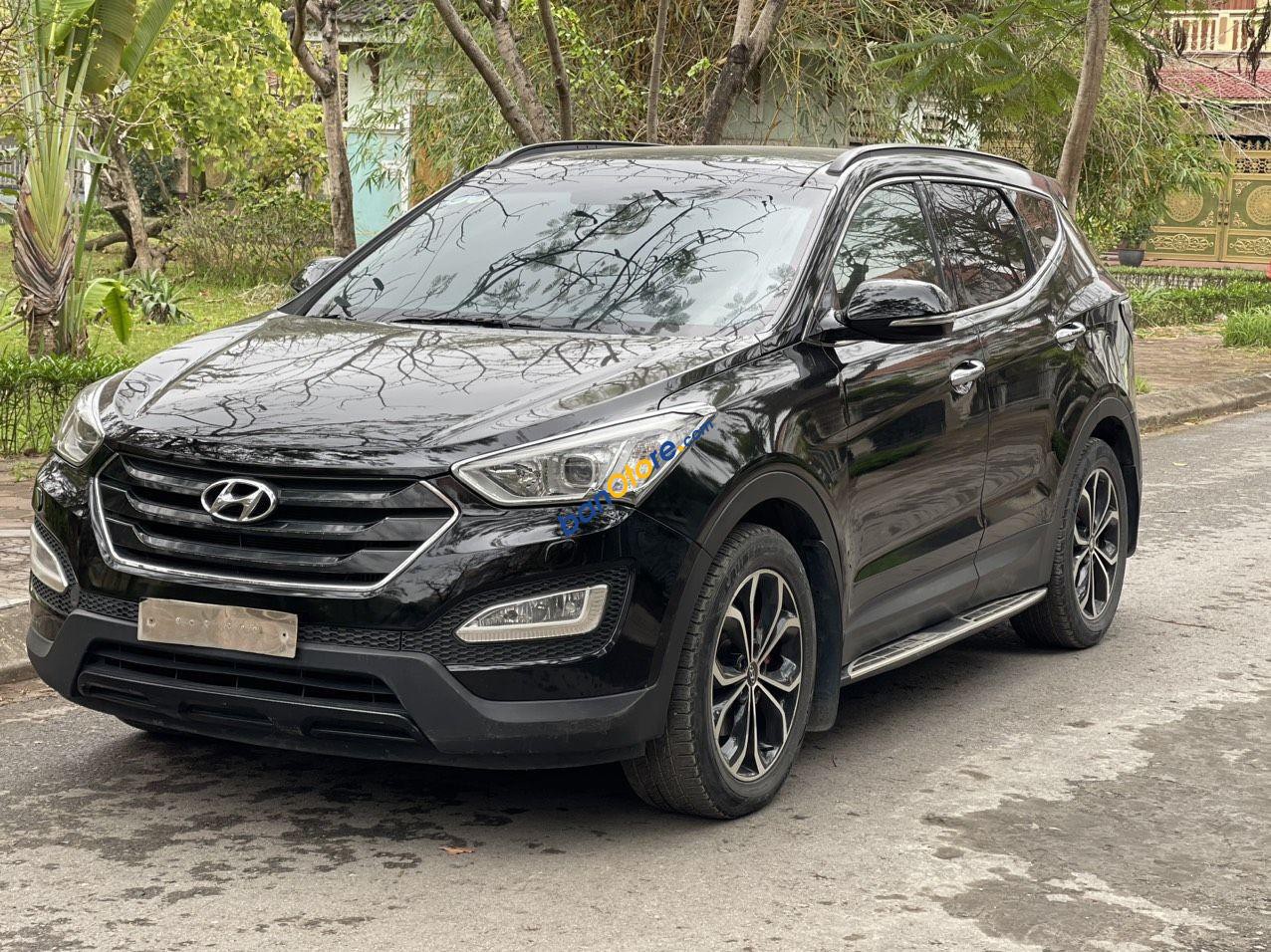 Hyundai Santa Fe 2014 - Xe màu đen, nhập khẩu giá hữu nghị