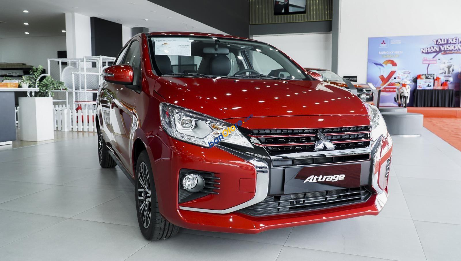 Mitsubishi Attrage 2023 - Giảm 50% trước bạ - Tặng thêm PK - Sẵn giao ngay