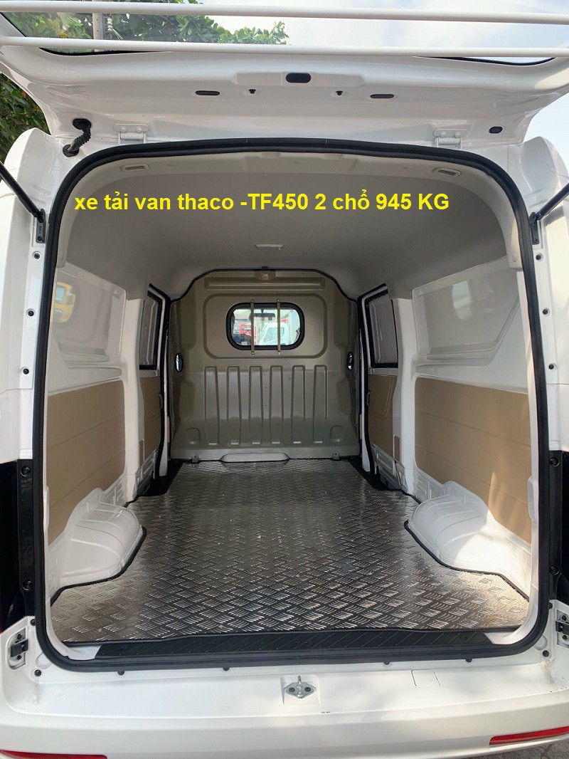 Thaco TOWNER Van TF450 2023 - Xe Tải Thaco Van TF450 945KG Lưu thông 24/24H thành phố.