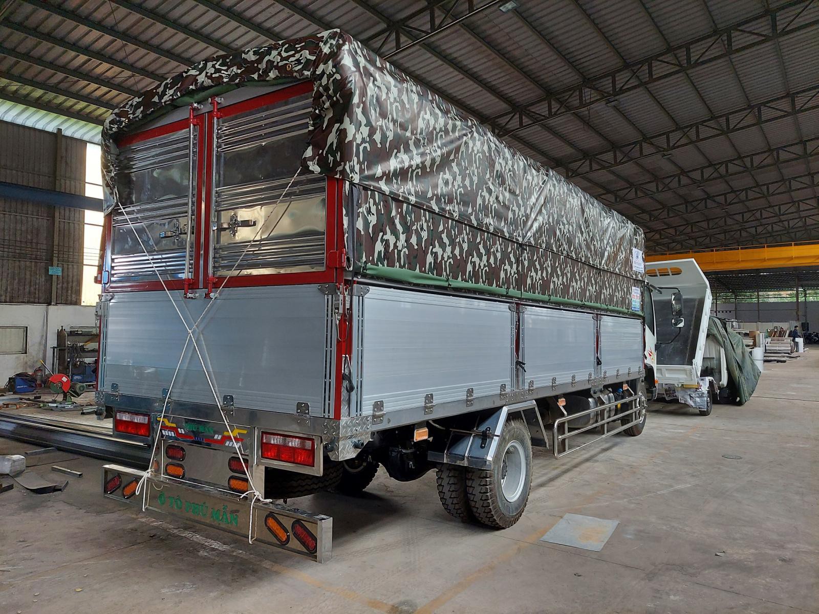 Xe tải 5 tấn - dưới 10 tấn 2022 - xe tải faw tiger 8 tấn thùng nhôm 6m2