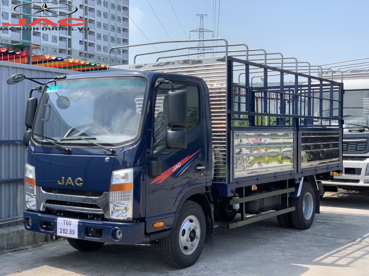 Xe tải 2,5 tấn - dưới 5 tấn 2023 - Xe tải Jac N350s khuyến mãi 30 triệu tháng 6