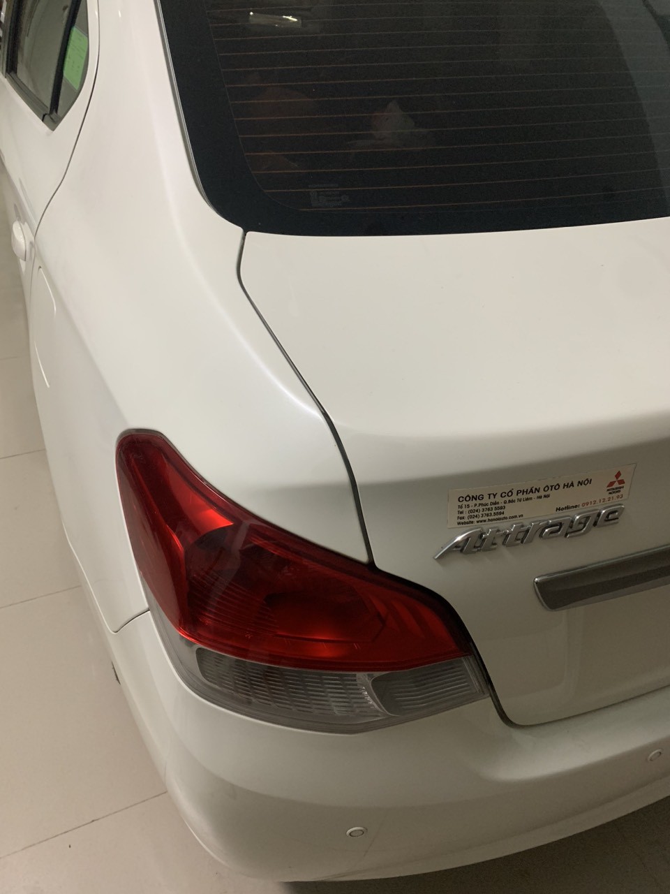 Mitsubishi Attrage 2018 - Bán ô tô Mitsubishi Attrage đời 2018 bản CVT Eco nhập khẩu nguyên chiếc từ Thái Lan; biển số VIP HA NOI.