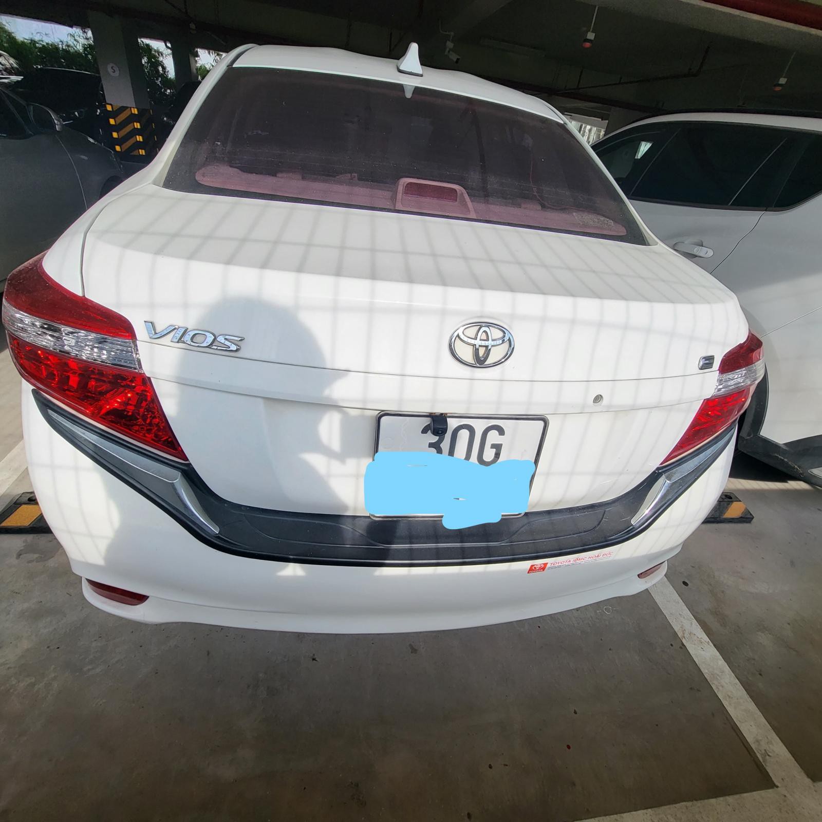 Toyota Vios E 2017 - Toyota Vios E 2017 1.5CVT, màu trắng, chính chủ, biển Hà Nội.