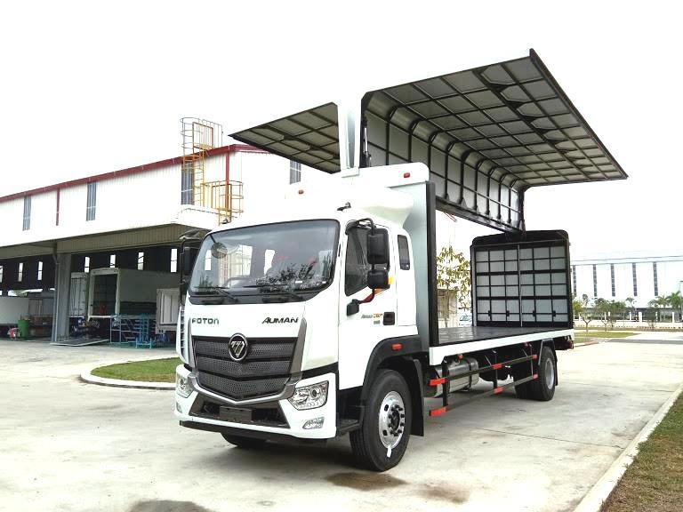Xe tải 5 tấn - dưới 10 tấn C160 2022 - Xe tải Thaco Auman C160 trả góp giá tốt tại Hải Phòng