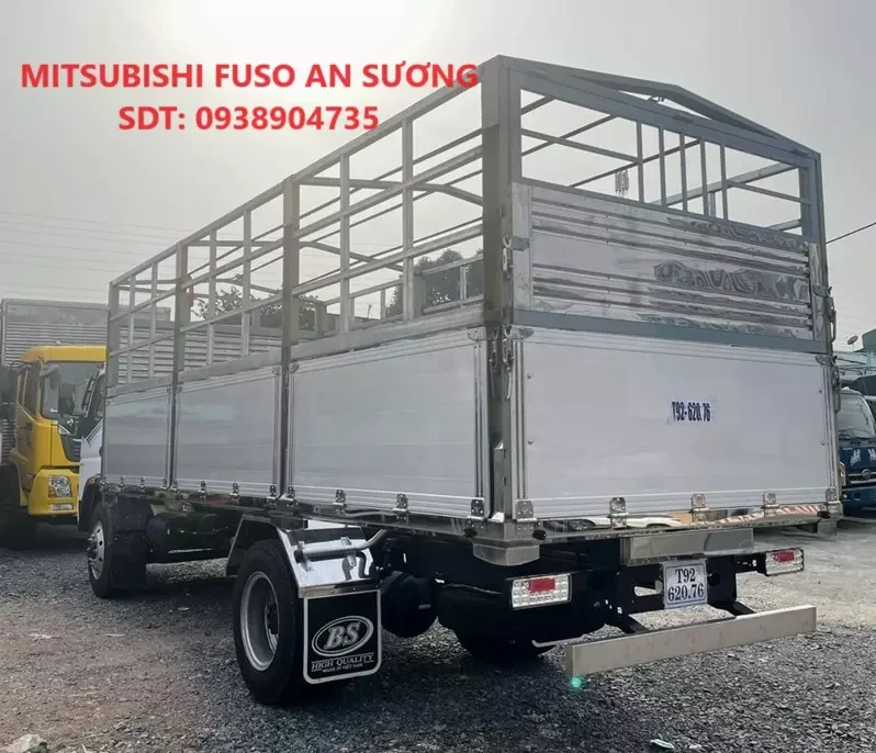 Fuso FI FI170L 2023 - Cần bán xe Fuso FI FI170L 2023, màu trắng, nhập khẩu, Thùng mui bạt nhôm 