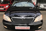 Toyota Camry 3.0 2003 - Bán ô tô Toyota Camry 3.0 đời 2003, màu đen, xe gia đình giá 455 triệu tại Tp.HCM