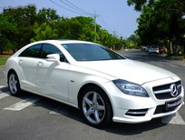 Mercedes-Benz CLS class 2012 - Cần bán gấp Mercedes 2012, màu trắng, nhập khẩu nguyên chiếc