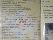 Cần bán xe Thaco AUMARK 6t5 2011 - Bán Thaco Aumark 6T5 đời 2011, màu bạc