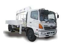 Xe chuyên dùng Xe tải cẩu 2014 - Xe tải cẩu Hino 5t FC9JLSA, xe tải cẩu 5t Hino FC9JLSA.
