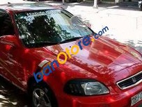 Bán xe oto Honda Civic 2005 - Cần bán Honda Civic 2005, màu đỏ đã đi 75000 km, giá chỉ 185 triệu