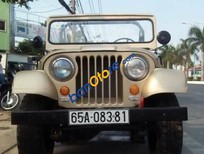 Cần bán Jeep CJ 1980 - Bán Jeep CJ đời 1980, màu vàng, nhập khẩu nguyên chiếc