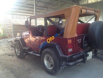 Cần bán Jeep CJ 1987 - Cần bán xe Jeep CJ năm 1987, màu đỏ, xe nhập