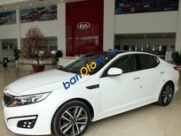 Bán Kia Optima  AT 2016 - Bán xe Kia Optima AT sản xuất 2016, màu trắng, giá chỉ 913 triệu