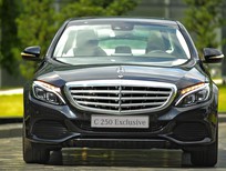 Cần bán Mercedes-Benz C250 2015 - Cần bán xe Mercedes C250 Exclusive đời 2015, màu đen tại Kon Tum