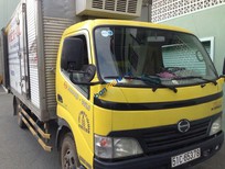 Xe tải 1250kg 2008 - Bán xe tải 3,5 tấn 2008, màu vàng thùng đông lạnh