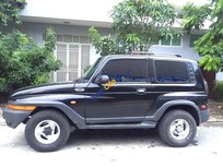 Bán xe oto Ssangyong Korando AT 4WD 2002 - Bán ô tô Ssangyong Korando AT 4WD đời 2002, màu đen