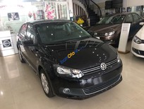 Volkswagen Polo  AT 2015 - Bán ô tô Volkswagen Polo AT sản xuất 2015, màu đen, xe nhập