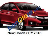 Honda City CVT 2016 - Bán xe Honda City CVT sản xuất 2016, màu đỏ