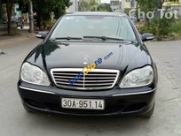 Cần bán xe Mercedes-Benz S class 320L 2000 - Bán Mercedes S 320L đời 2000, màu đen, xe cũ