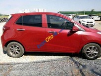 Bán xe oto Hyundai Grand i10   MT 2005 - Bán ô tô Hyundai Grand i10 MT sản xuất 2005, màu đỏ số sàn