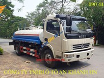 Bán xe oto Xe tải 1000kg 2016 - Xe phun nước rửa đường, tưới cây Dongfeng 5 khối