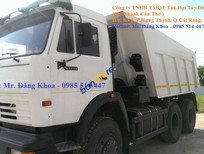 Cần bán xe Kamaz XTS 65115 2016 - Bán Ben Kamaz 65115, đời 2016,14 tấn, 2 cầu thực, 260 mã lực, 28L/100km, nhập nguyên chiếc