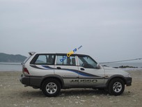 Bán xe oto Ssangyong Musso 2002 - Bán ô tô Ssangyong Musso năm sản xuất 2002, màu bạc 