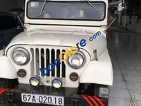 Bán Jeep CJ 1980 - Bán Jeep CJ đời trước 1980, màu trắng, xe còn zin nguyên bản, vỏ mới đăng kiểm còn dài