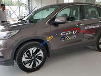 Honda CR V 2.4 AT/TG 2017 - Bán xe Honda CR V 2.4 AT/TG sản xuất năm 2017, màu nâu