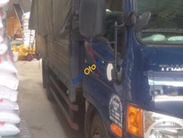 Bán Xe tải 1000kg 2016 - Bán xe tải cũ Hyundai 6T5 thùng bạt, màu xanh