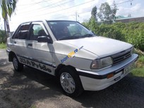 Bán xe oto Kia Pride GTX 1992 - Bán Kia Pride màu trắng nhập khẩu của Hàn Quốc năm 1992, gia đình sử dụng xe còn đẹp, 4 vỏ còn mới