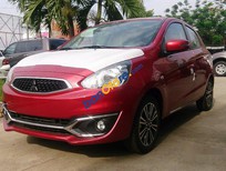 Cần bán xe Mitsubishi Mirage CVT 2016 - Cần bán xe Mitsubishi Mirage CVT năm 2016, màu đỏ, xe nhập, 490tr