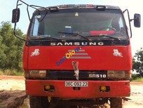 Bán xe oto Xe tải Trên 10 tấn 1995 - Bán xe ben Samsung 15 tấn sản xuất 1995, màu đỏ, nhập khẩu