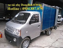 Bán trả góp xe tải Dongben 870kg thùng dài 2.5 mét động cơ GM Mỹ