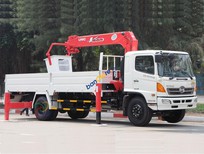 Bán xe oto Hãng khác Xe chuyên dụng 2017 - Bán xe cẩu tự hành 5 tấn Unic, xe tải cẩu 5 tấn, màu trắng