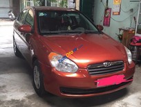 Bán xe oto Hyundai Verna 1.4 MT 2008 - Bán xe Hyundai Verna 1.4 MT sản xuất 2008, màu đỏ, nhập khẩu nguyên chiếc